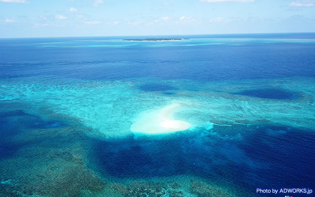 西表島オンライン体験ツアー空撮イメージ